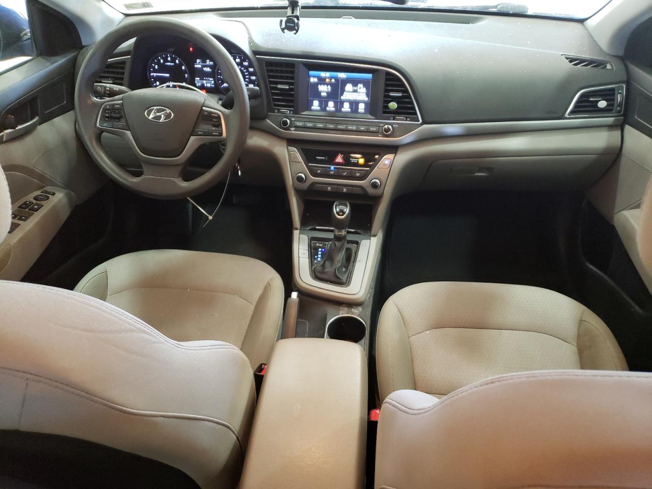 2017 Hyundai Elantra VIN 5NPD84LF0HH094994 Copart auction photo, top/roof damage thumbnail 8
