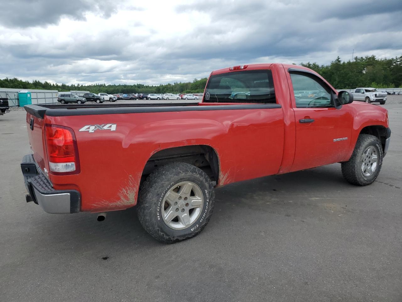 2011 GMC Sierra VIN 1GTN2TEA6BZ329996 Copart auction photo, front end damage thumbnail 3