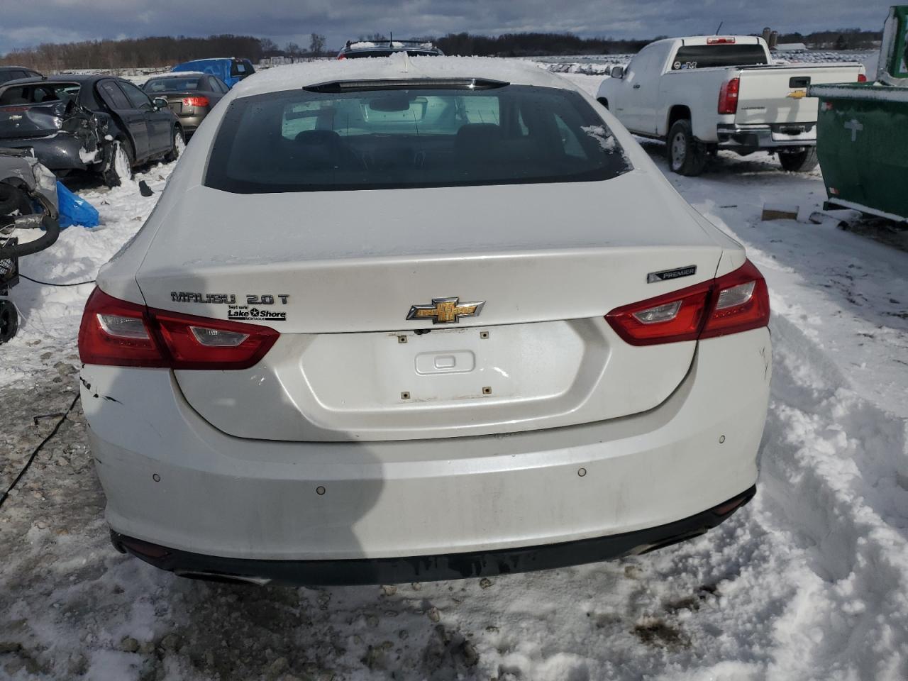 2016 Chevrolet Malibu VIN 1G1ZH5SX8GF240453 Copart auction photo, front end damage thumbnail 6