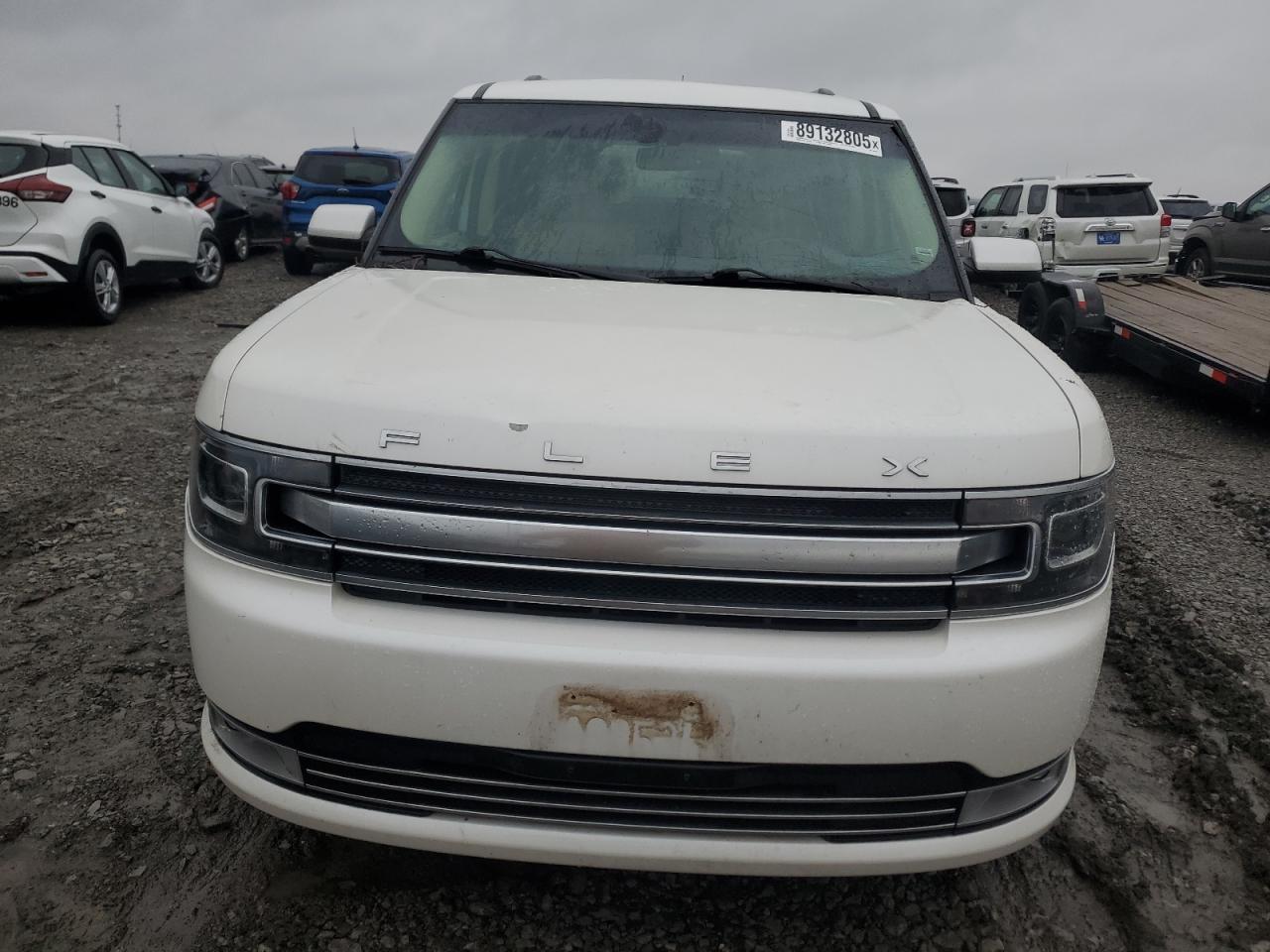 2018 Ford Flex VIN 2FMGK5D87JBA00384 Copart auction photo, all over damage thumbnail 5