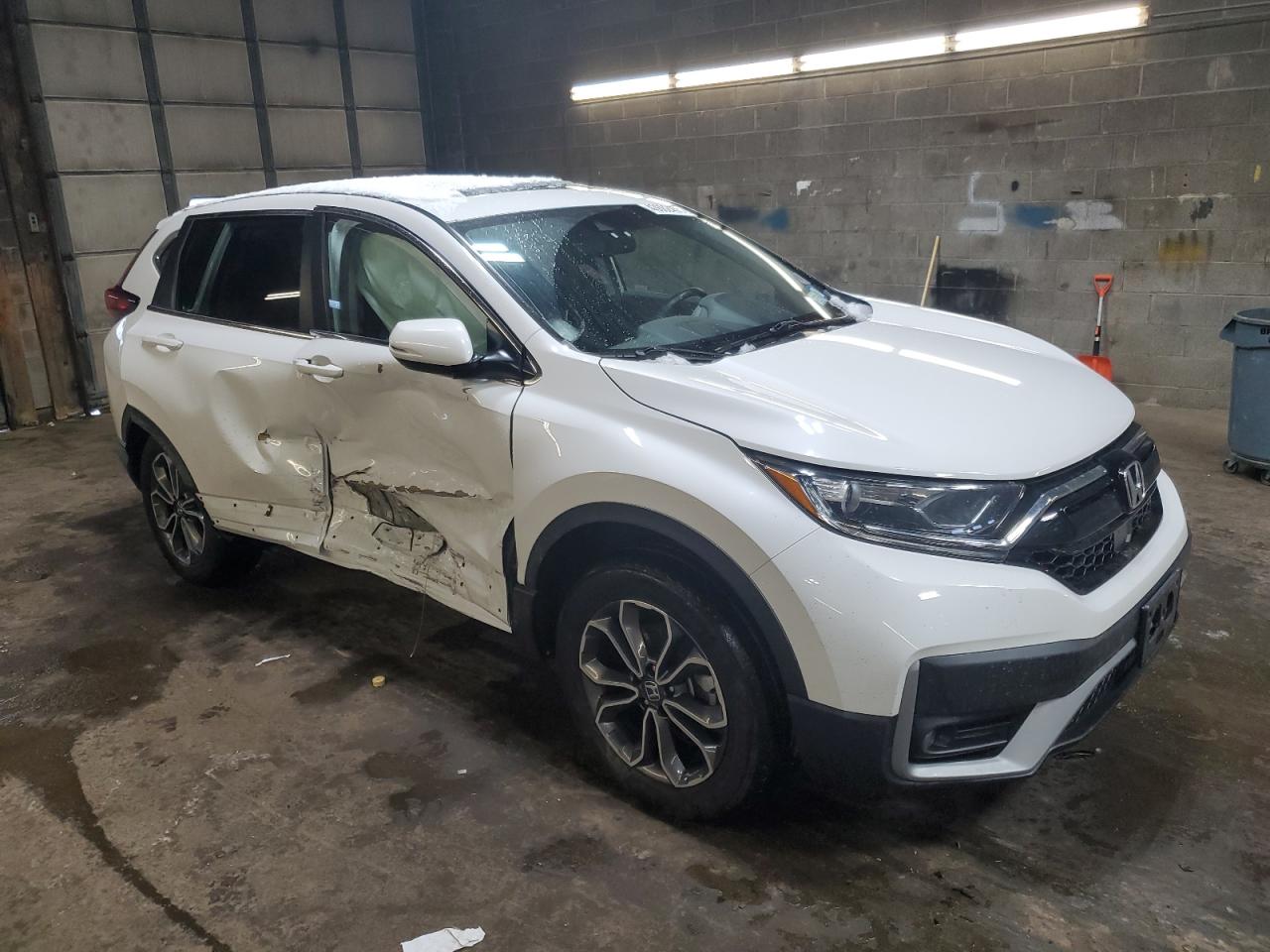 2022 Honda CR-V VIN 2HKRW2H8XNH606413 Copart auction photo, side damage thumbnail 4