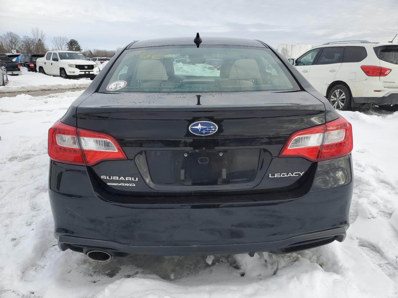 2019 Subaru Legacy VIN 4S3BNAF61K3030007 Copart auction photo, side damage thumbnail 6