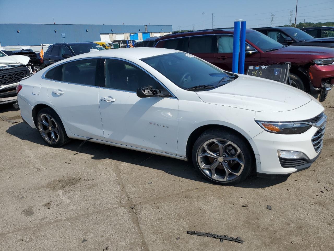2020 Chevrolet Malibu VIN 1G1ZD5ST3LF111913 Copart auction photo, rear end damage thumbnail 4