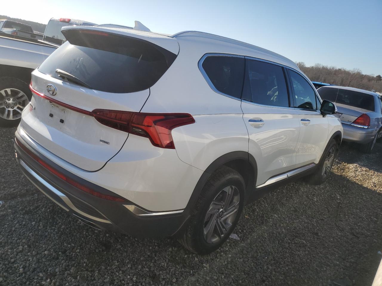 2022 Hyundai Santa Fe VIN 5NMS34AJ3NH460517 Copart auction photo, front end damage thumbnail 3