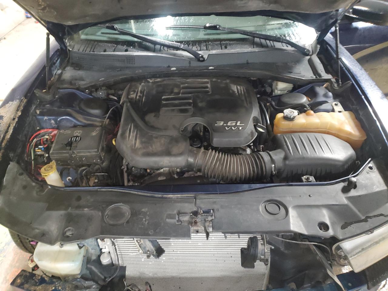 2013 Dodge Charger VIN 2C3CDXAG9DH568064 Copart auction photo, front end / frame damage damage thumbnail 11
