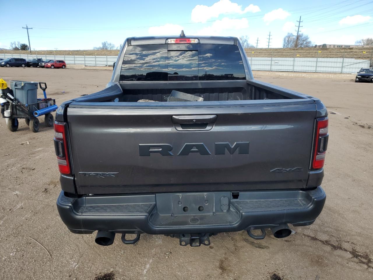 2021 RAM 1500 VIN 1C6SRFU98MN741605 Copart auction photo, side / rear end damage thumbnail 6