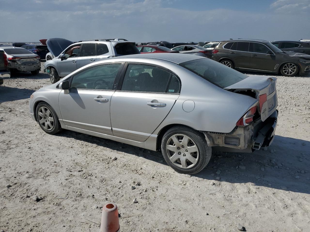 2006 Honda Civic VIN 1HGFA16516L126828 Copart auction photo, rear end damage thumbnail 2