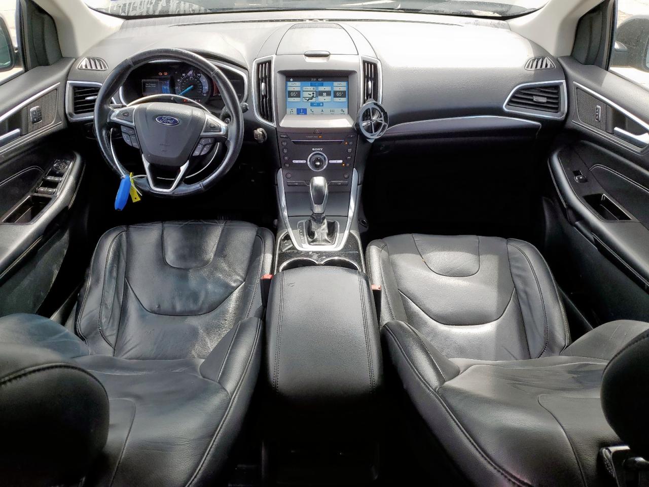 2016 Ford Edge VIN 2FMPK4K96GBB06856 Copart auction photo, front end / rear end damage thumbnail 8