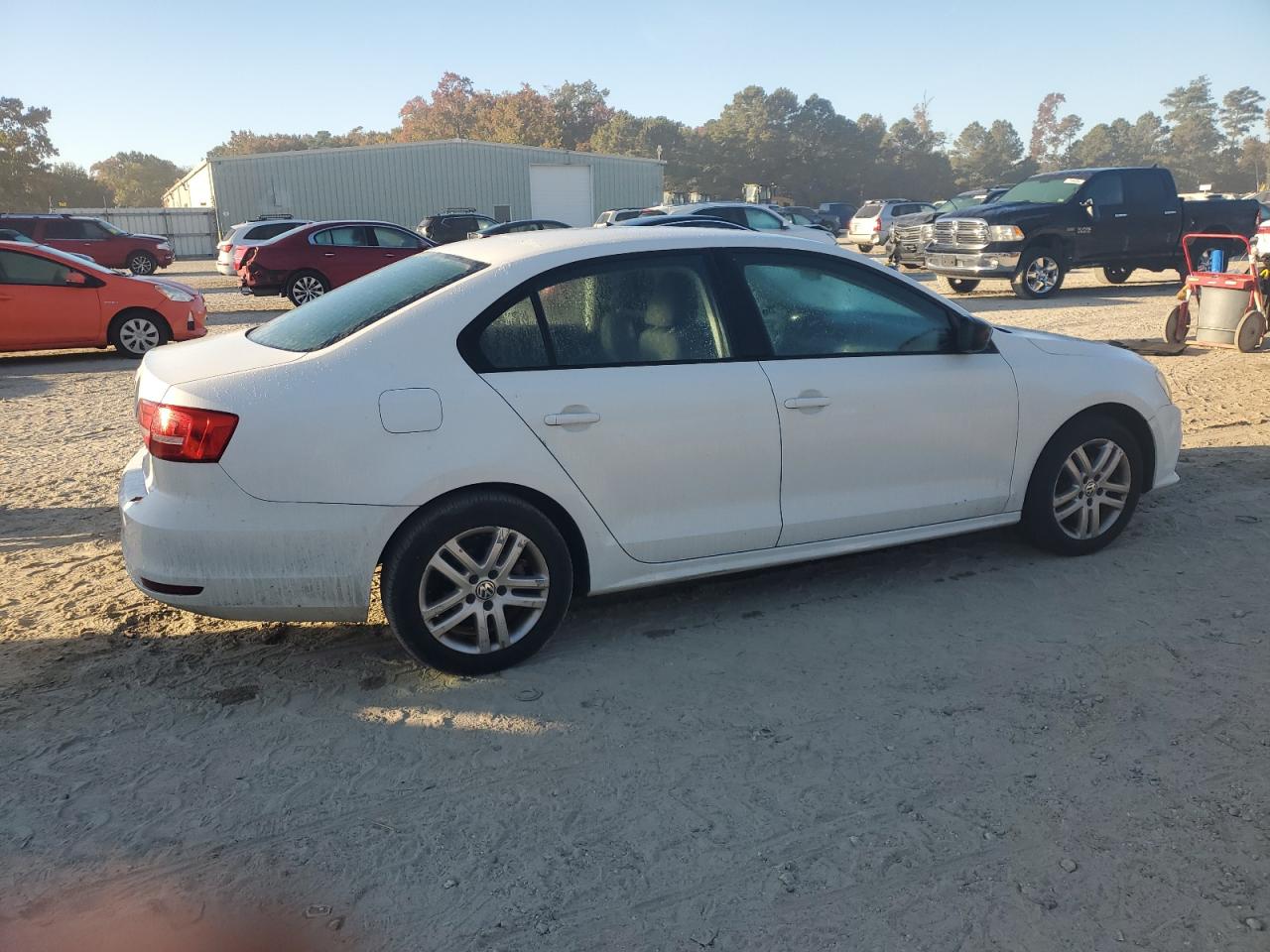 2015 Volkswagen Jetta VIN 3VW1K7AJ0FM253742 Copart auction photo, water/flood damage thumbnail 3