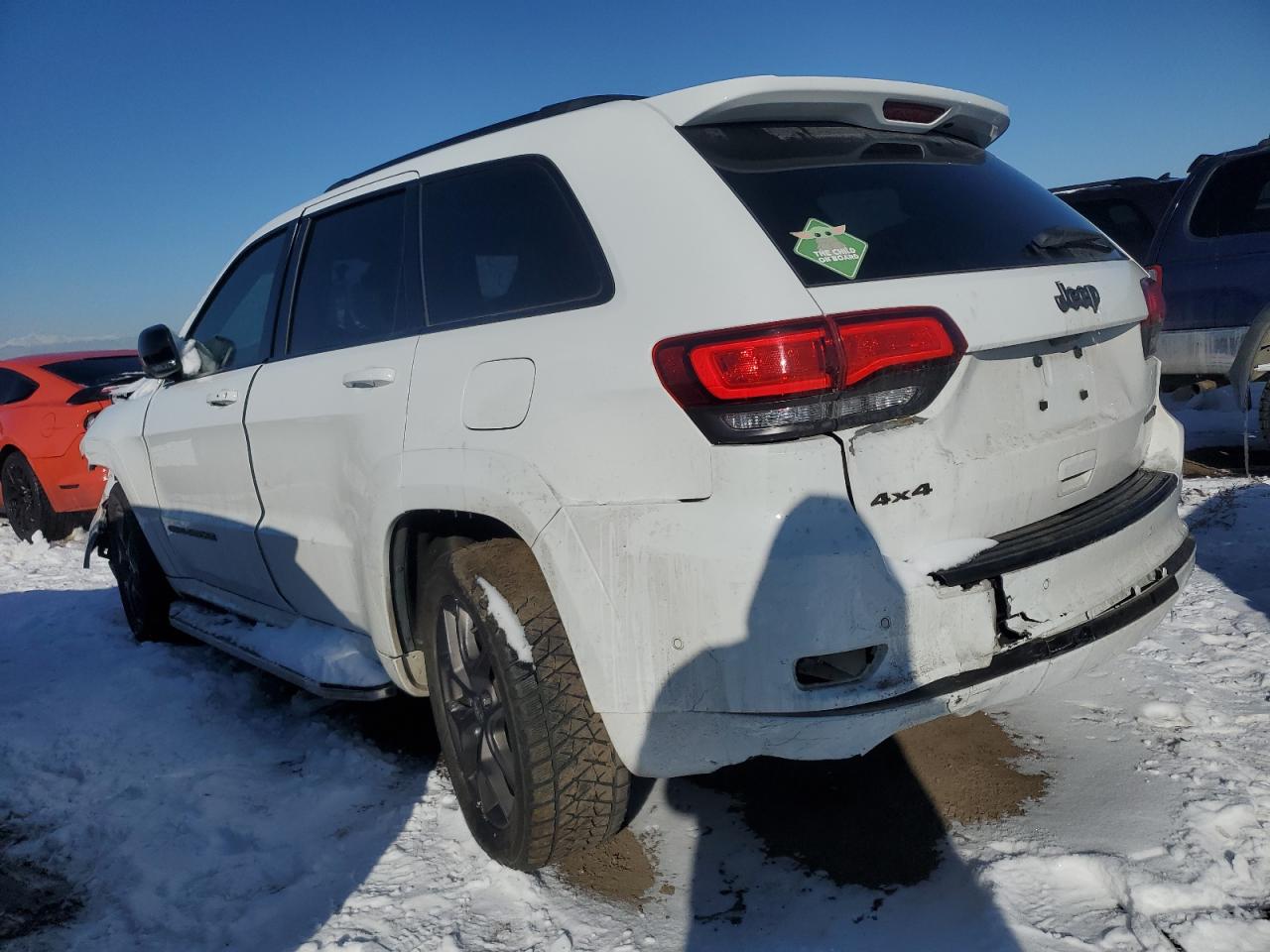 2020 Jeep Grand Cherokee VIN 1C4RJFBG2LC206120 Copart auction photo, front end / rear end damage thumbnail 2