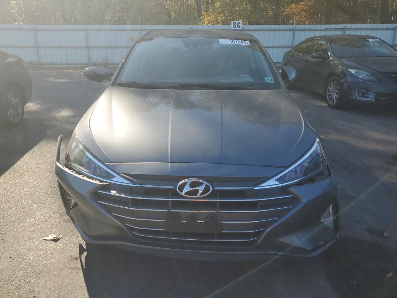 2020 Hyundai Elantra VIN 5NPD74LF6LH518884 Copart auction photo, front end / vandalism damage thumbnail 5