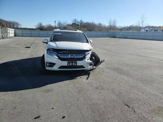 2019 Honda Odyssey VIN 5FNRL6H9XKB003044 Copart auction photo, front end / side damage thumbnail 12