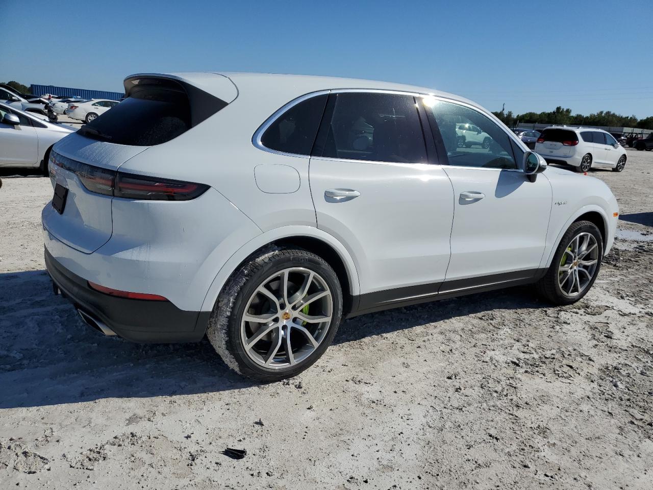 2020 Porsche Cayenne VIN WP1AE2AY8LDA22801 Copart auction photo, front end damage thumbnail 3