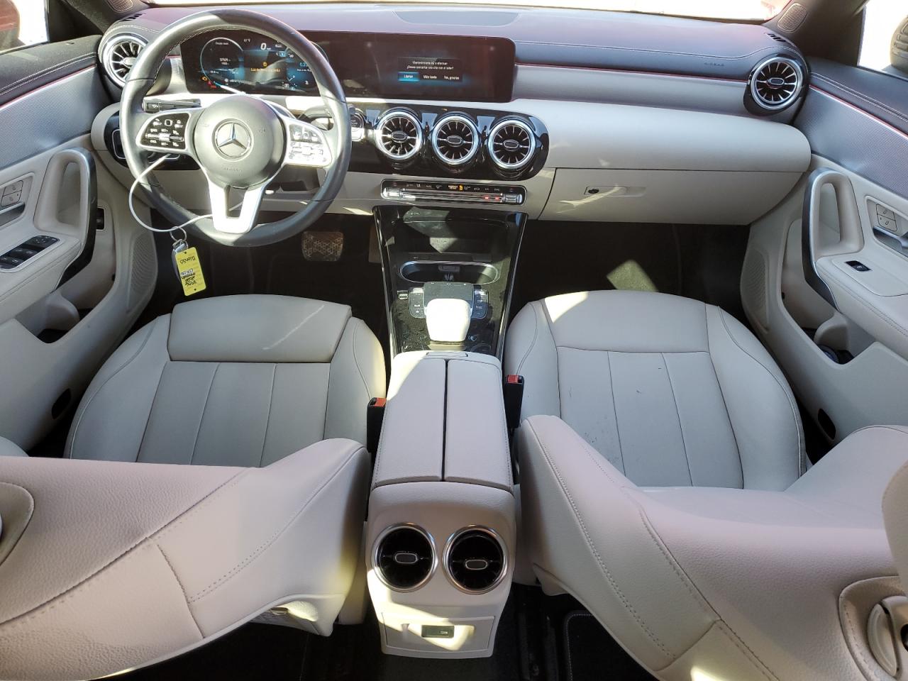 2022 Mercedes-Benz CLA-klasse VIN W1K5J4GB9NN294404 Copart auction photo, rear end damage thumbnail 8