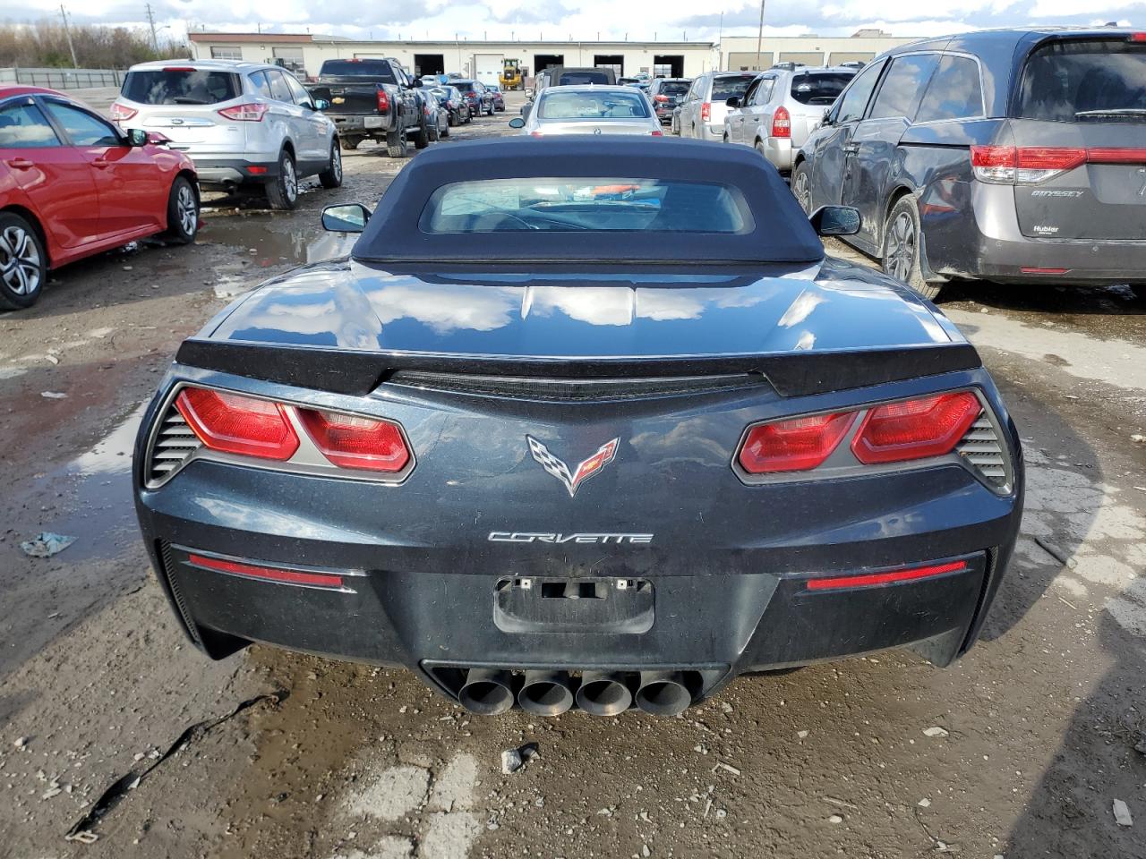 2016 Chevrolet Corvette VIN 1G1YM3D71G5110898 Copart auction photo, normal wear / minor dent/scratches damage thumbnail 6