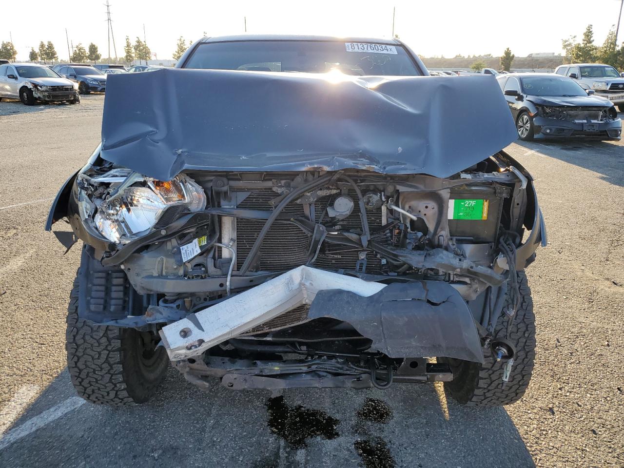 2013 Toyota Tacoma VIN 5TFLU4EN7DX073568 Copart auction photo, front end damage thumbnail 5