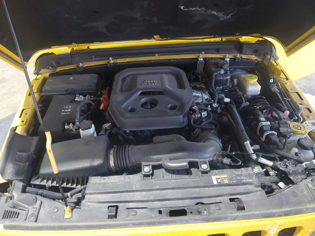 2019 Jeep Wrangler VIN 1C4HJXDN3KW683634 Copart auction photo, front end / minor dent/scratches damage thumbnail 13