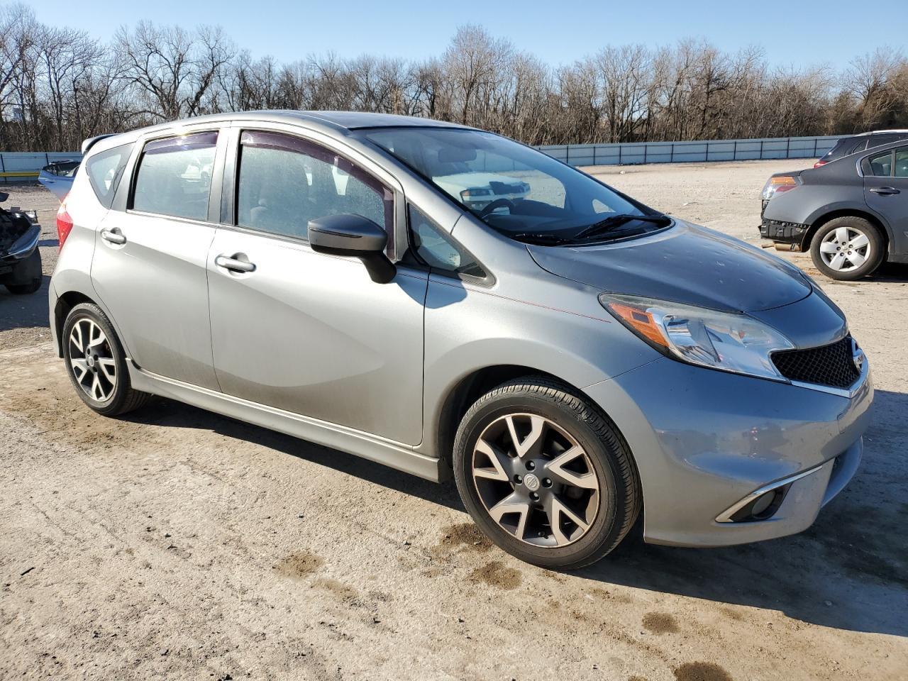 2015 Nissan Versa VIN 3N1CE2CP6FL396694 Copart auction photo, hail / minor dent/scratches damage thumbnail 4
