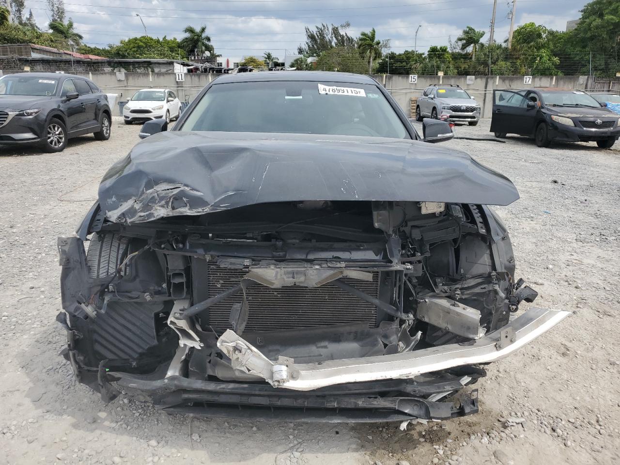 2015 BMW 4er VIN WBA4A5C55FG051557 Copart auction photo, front end damage thumbnail 5