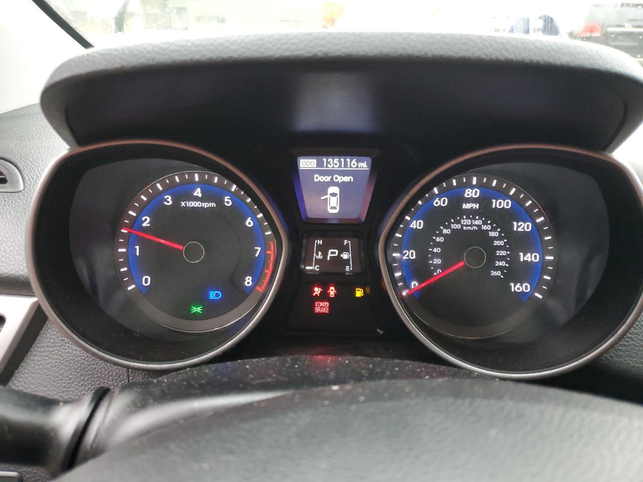 2014 Hyundai Elantra VIN KMHD35LH7EU183299 Copart auction photo, front end damage thumbnail 9