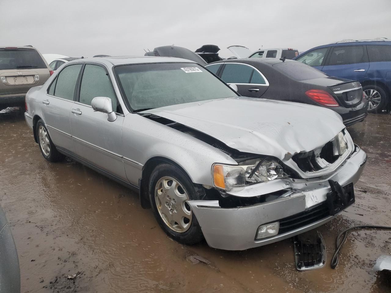 2000 Acura RL VIN JH4KA9662YC002914 Copart auction photo, front end damage thumbnail 4