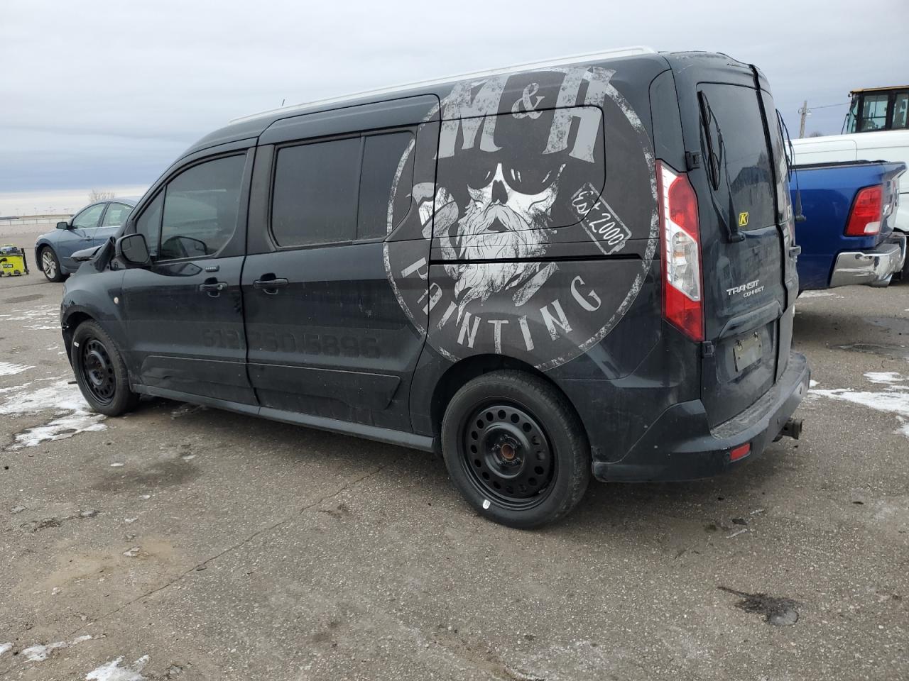 2014 Ford Transit VIN NM0GS9F71E1171260 Copart auction photo, front end damage thumbnail 2