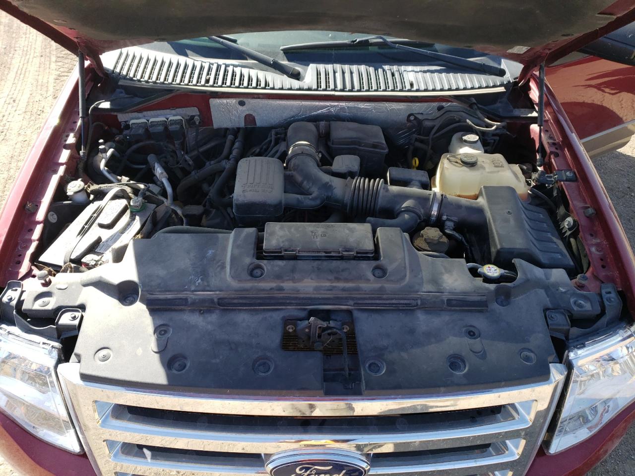 2014 Ford Expedition VIN 1FMJK1J58EEF03523 Copart auction photo, front end / undercarriage damage thumbnail 12