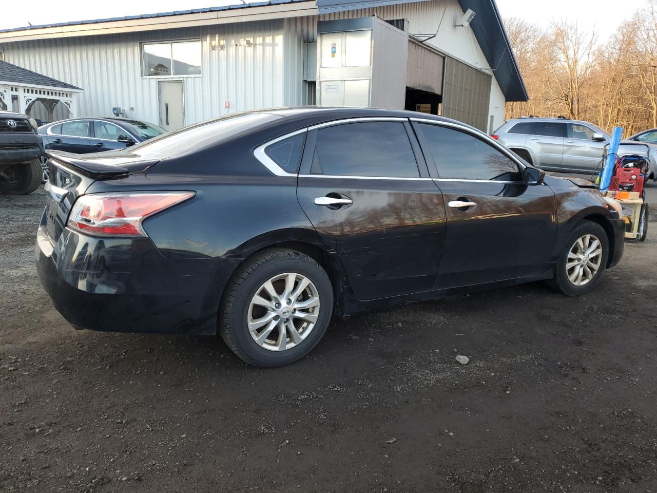 2015 Nissan Altima VIN 1N4AL3AP5FC155214 Copart auction photo, front end / side damage thumbnail 3