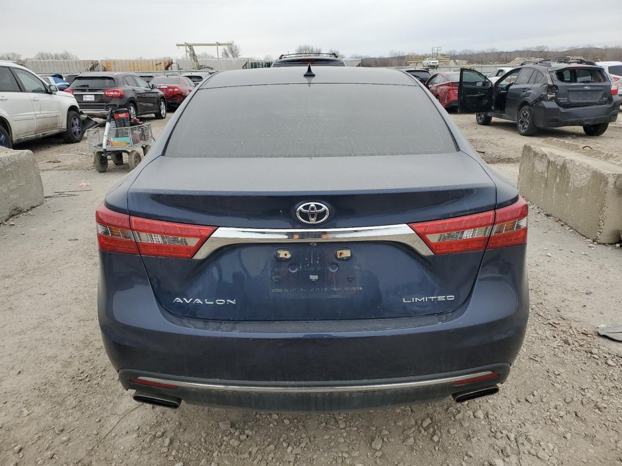 2017 Toyota Avalon VIN 4T1BK1EB9HU255071 Copart auction photo, hail damage thumbnail 6
