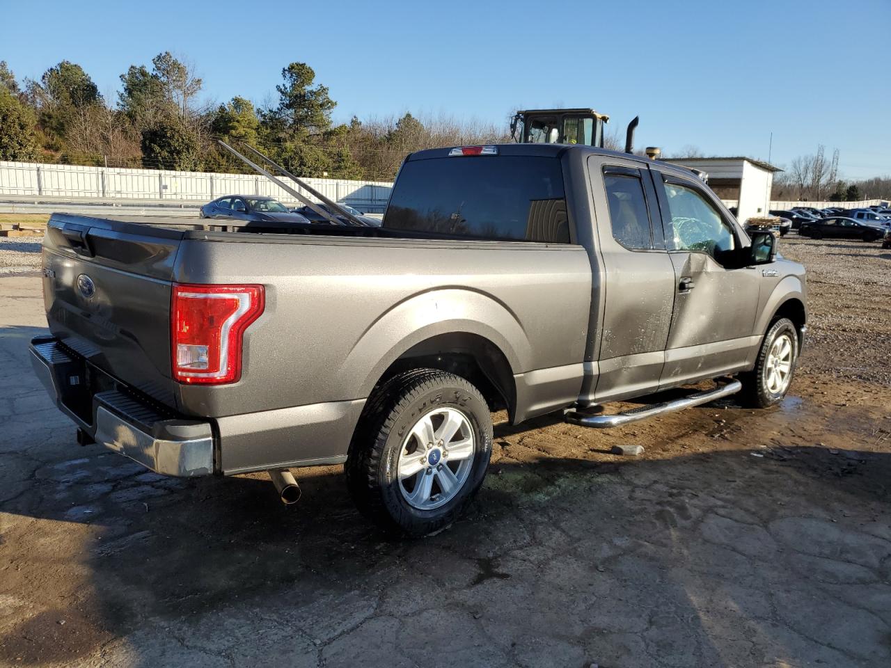 2015 Ford F-150 VIN 1FTEX1CPXFKE23648 Copart auction photo, side damage thumbnail 3