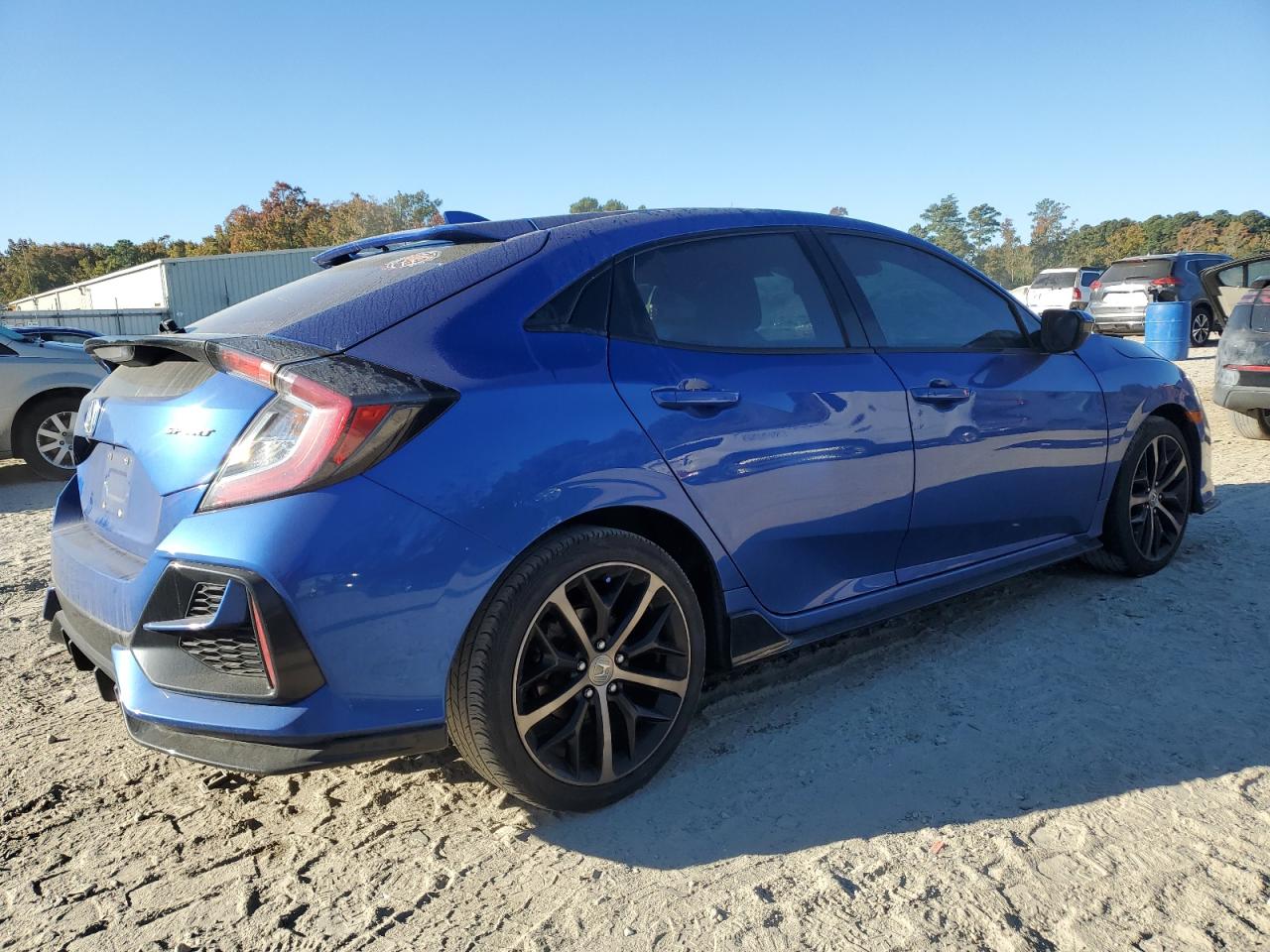 2020 Honda Civic VIN SHHFK7G48LU219301 Copart auction photo, front end damage thumbnail 3