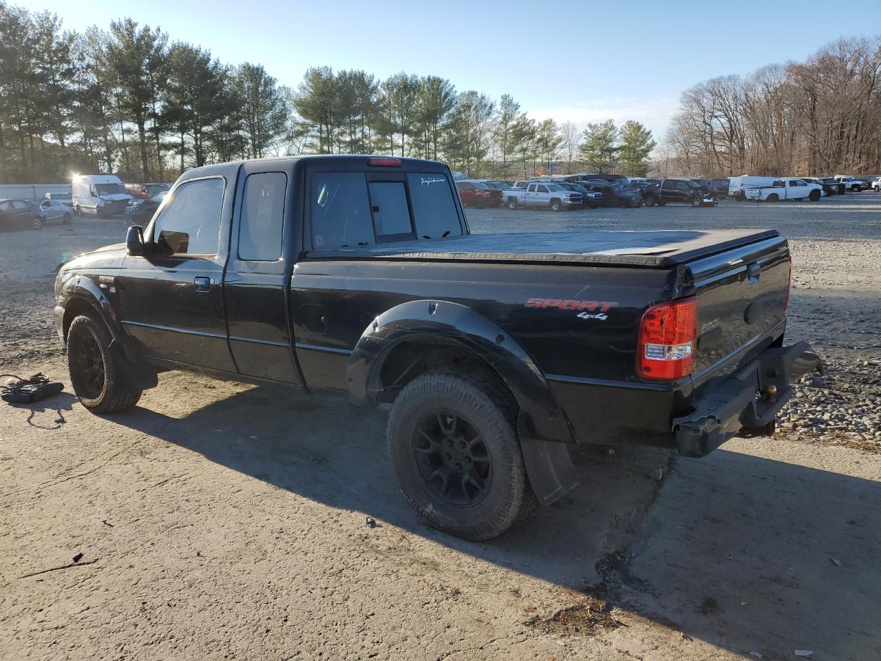 2007 Ford Ranger VIN 1FTZR45E57PA39645 Copart auction photo, front end / side damage thumbnail 2