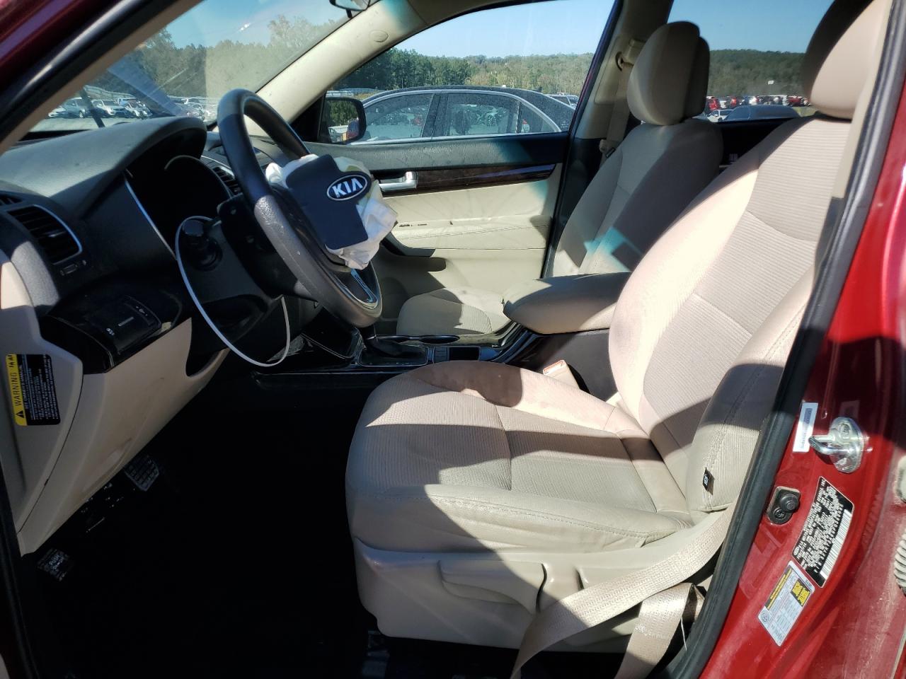 2015 KIA Sorento VIN 5XYKT3A69FG569095 Copart auction photo, front end damage thumbnail 7