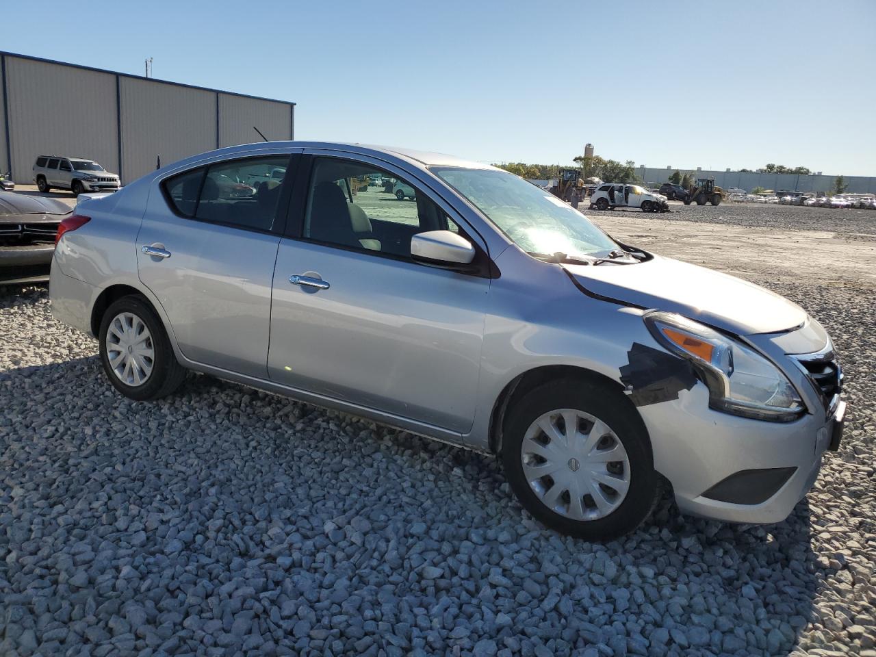 2019 Nissan Versa VIN 3N1CN7AP0KL873629 Copart auction photo, front end / rear end damage thumbnail 4