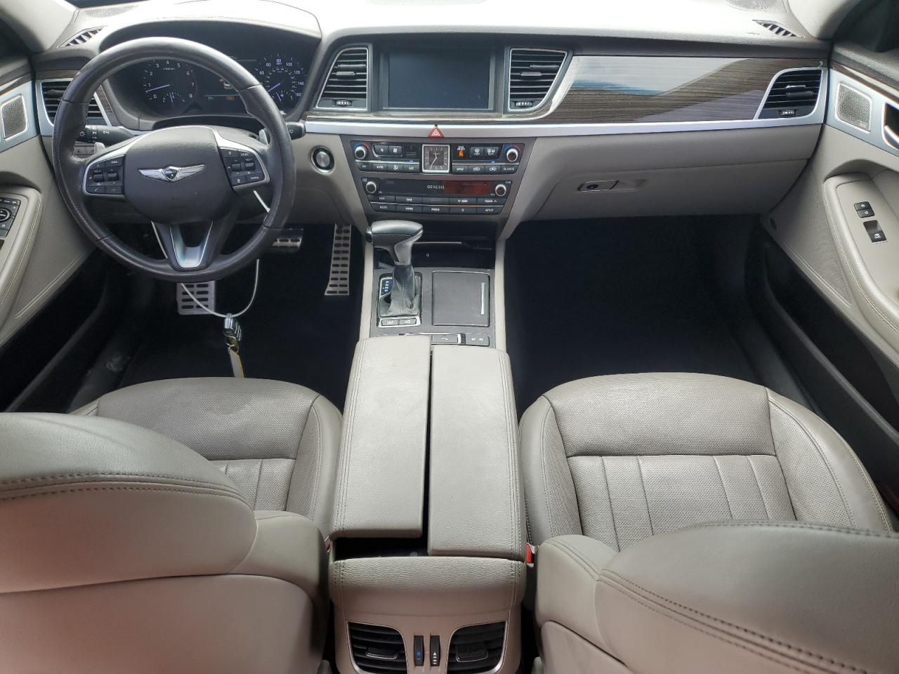 2019 Genesis G80 VIN KMHGN4JE9KU288786 Copart auction photo, front end damage thumbnail 8