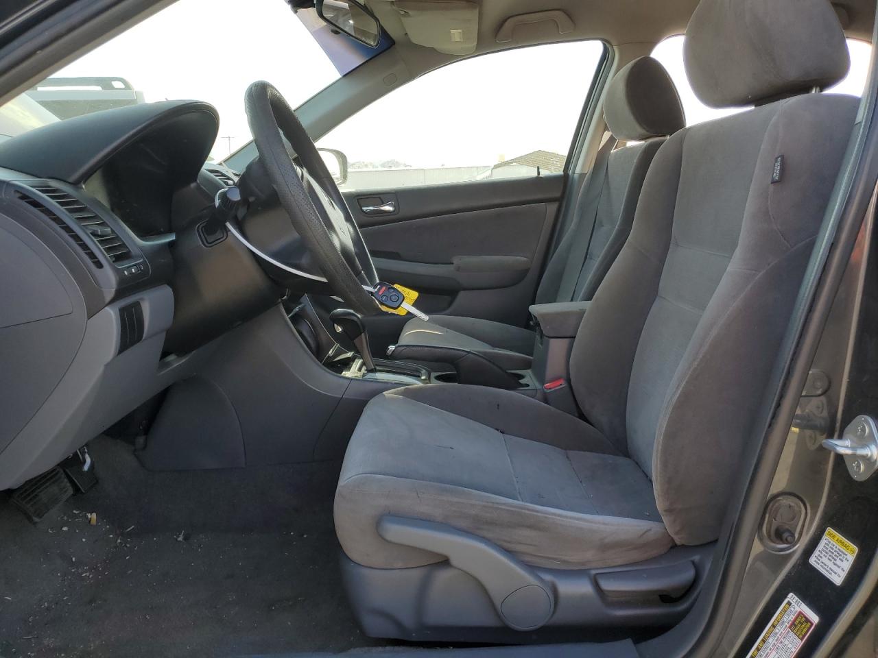 2007 Honda Accord VIN JHMCM56377C021130 Copart auction photo, side / front end damage thumbnail 7