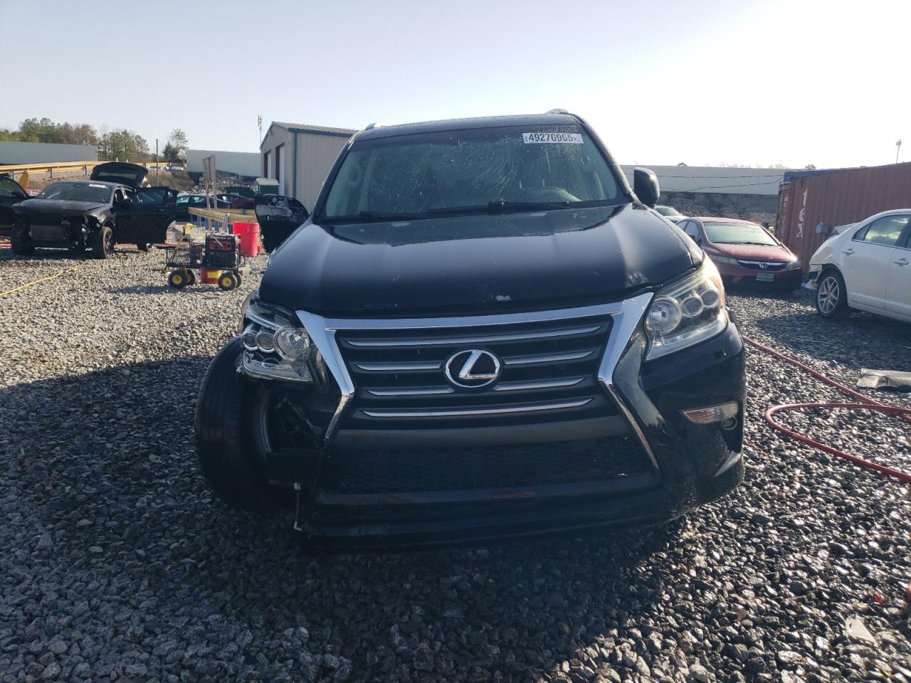 2016 Lexus GX VIN JTJBM7FX8G5132802 Copart auction photo, front end damage thumbnail 5
