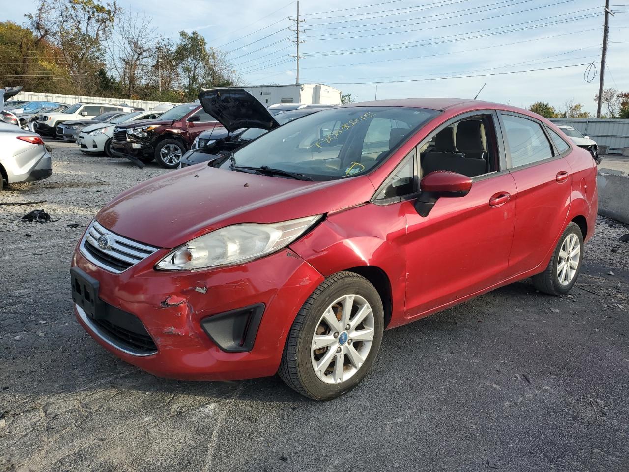 2011 Ford Fiesta VIN 3FADP4BJ6BM180441