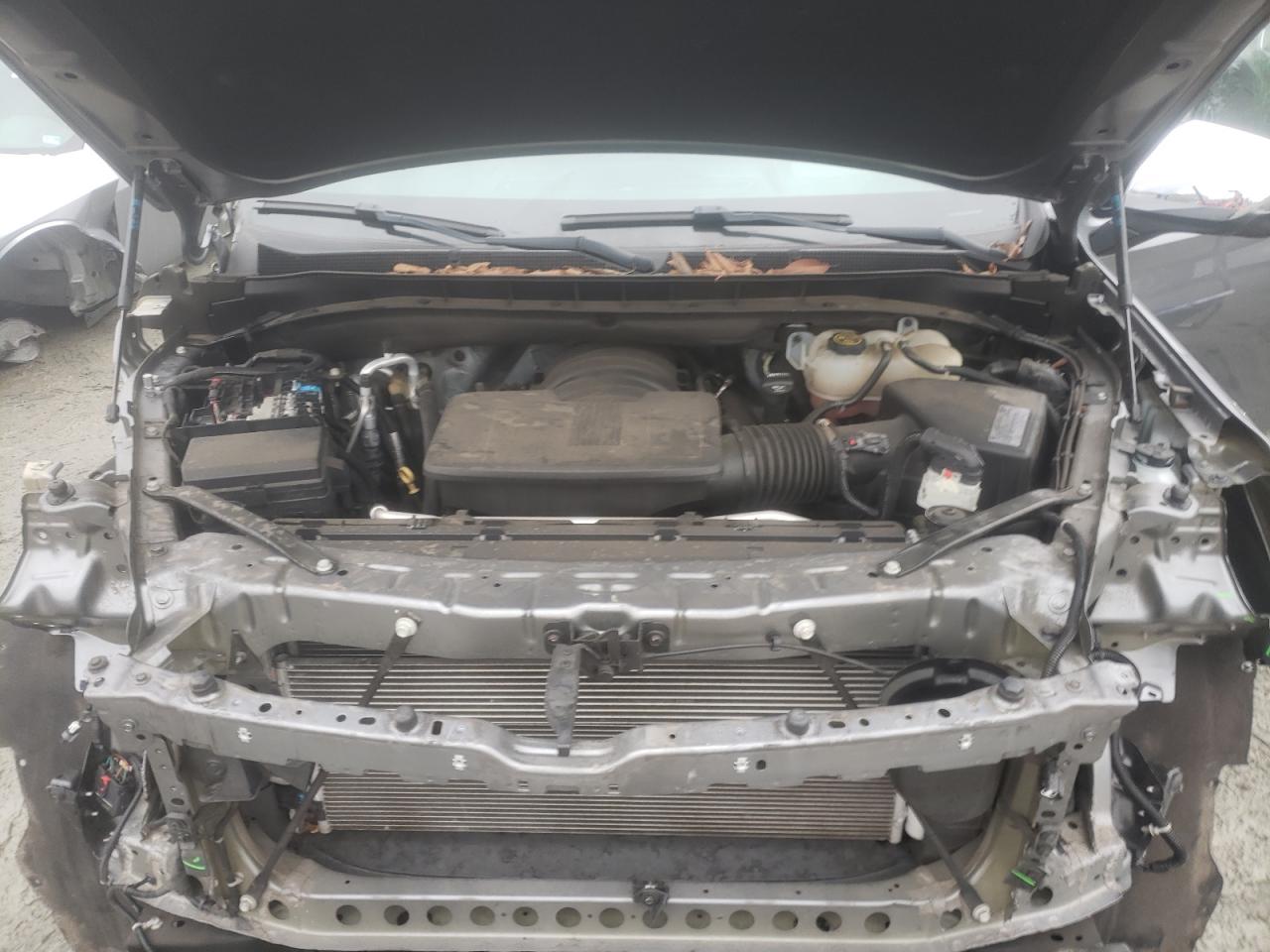2021 Chevrolet Tahoe VIN 1GNSKSKDXMR122730 Copart auction photo, all over damage thumbnail 12