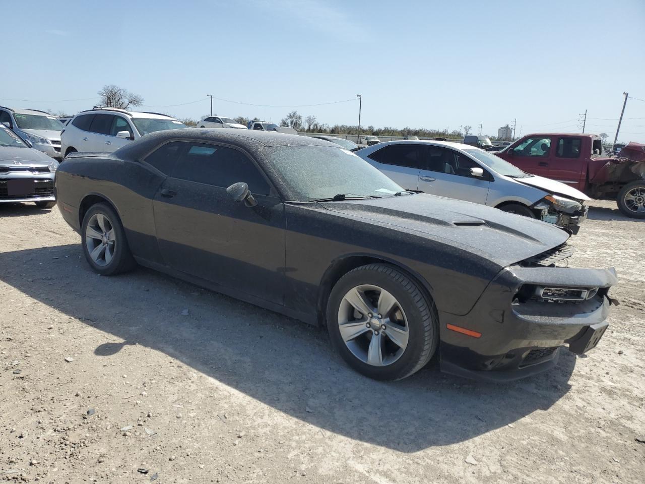 2019 Dodge Challenger VIN 2C3CDZAG5KH525723 Copart auction photo, front end / side damage thumbnail 4