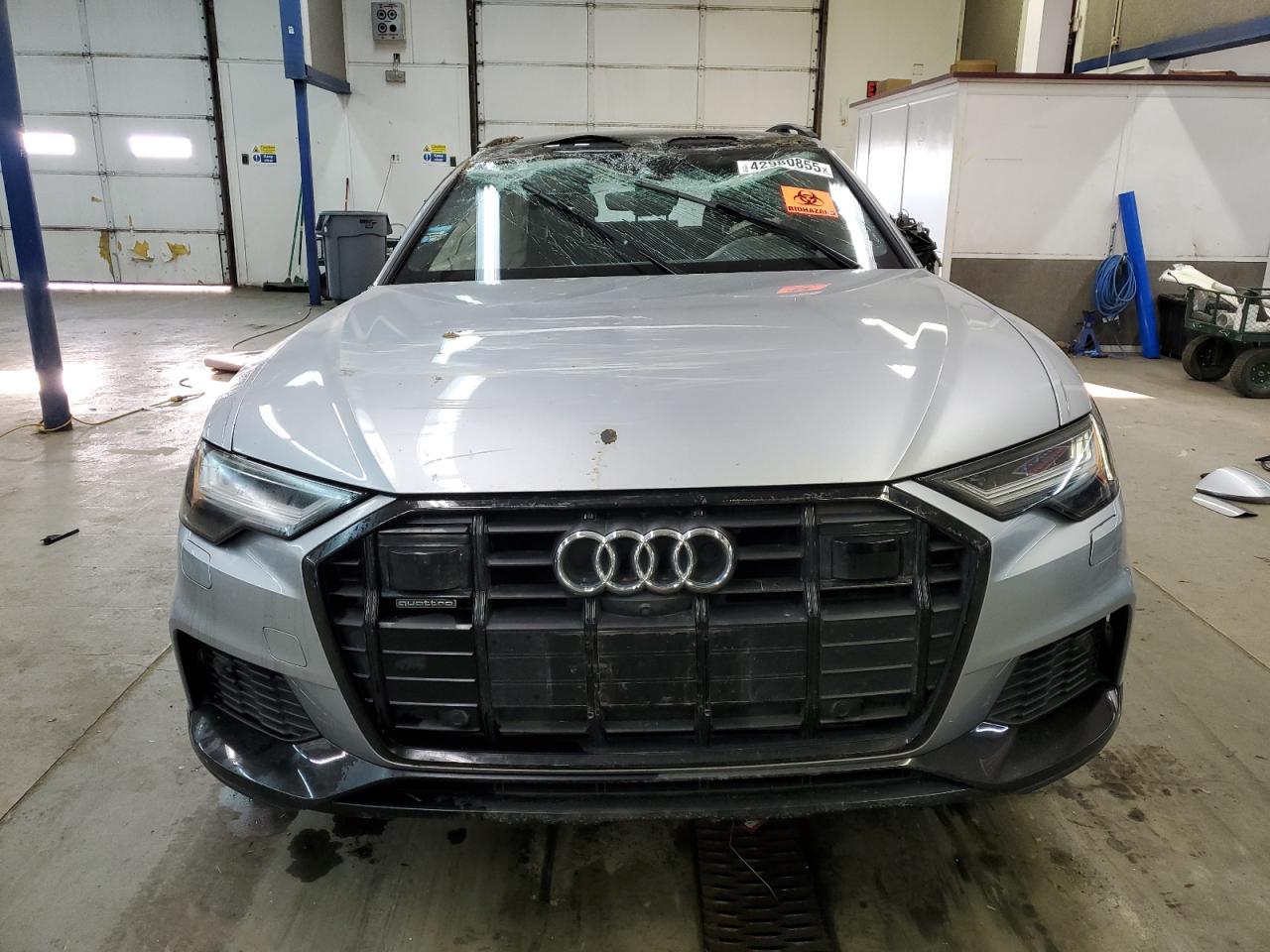 2022 Audi A6 VIN WAU92BF26NN052794 Copart auction photo, rollover / undercarriage damage thumbnail 5