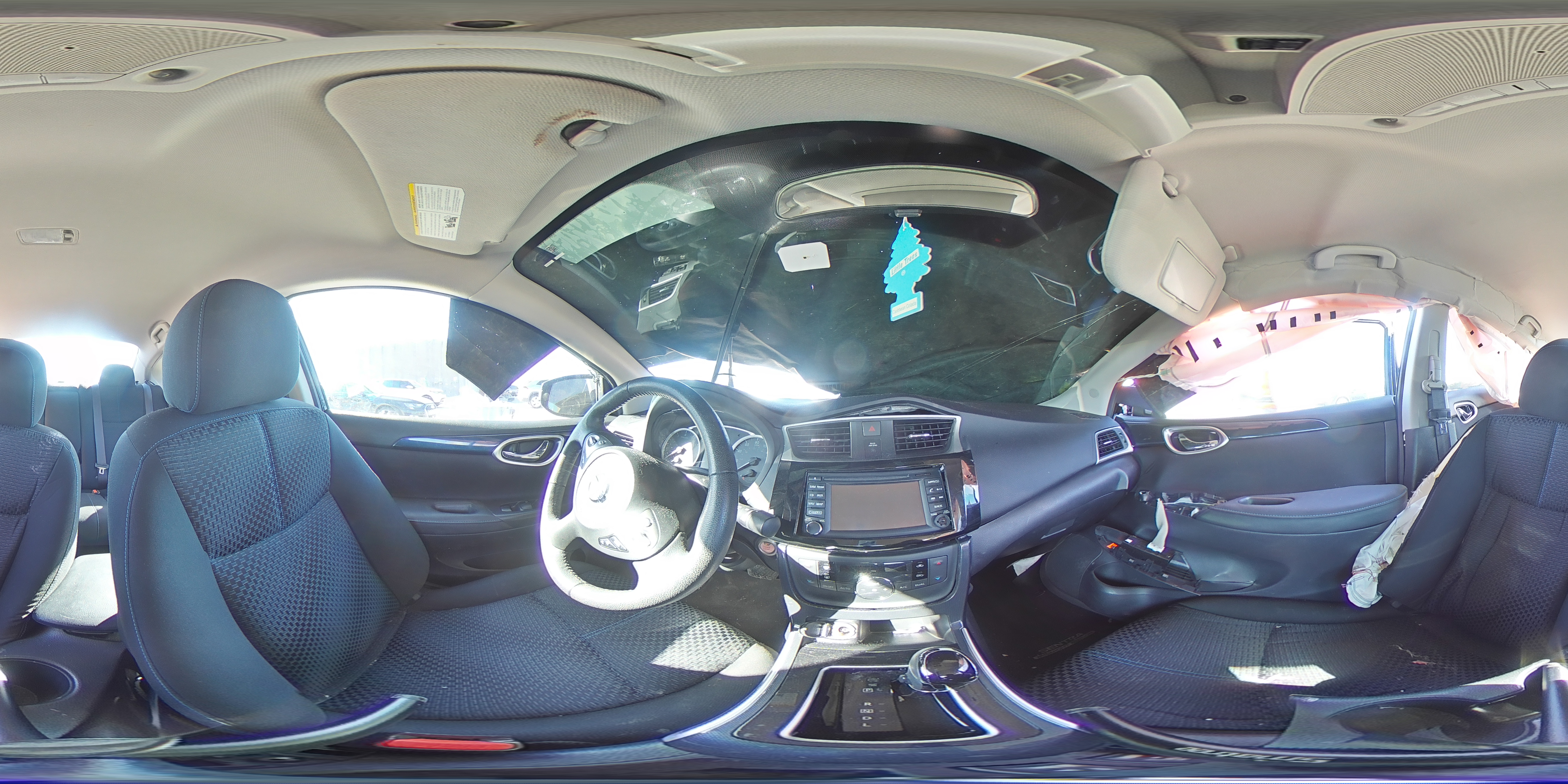 2018 Nissan Sentra VIN 3N1AB7AP1JY281822 Copart auction photo, side damage thumbnail 13