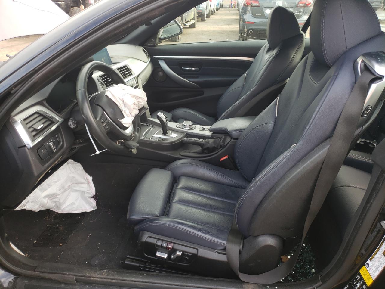 2020 BMW 4er VIN WBA4Z7C00L5N02457 Copart auction photo, front end / top/roof damage thumbnail 7