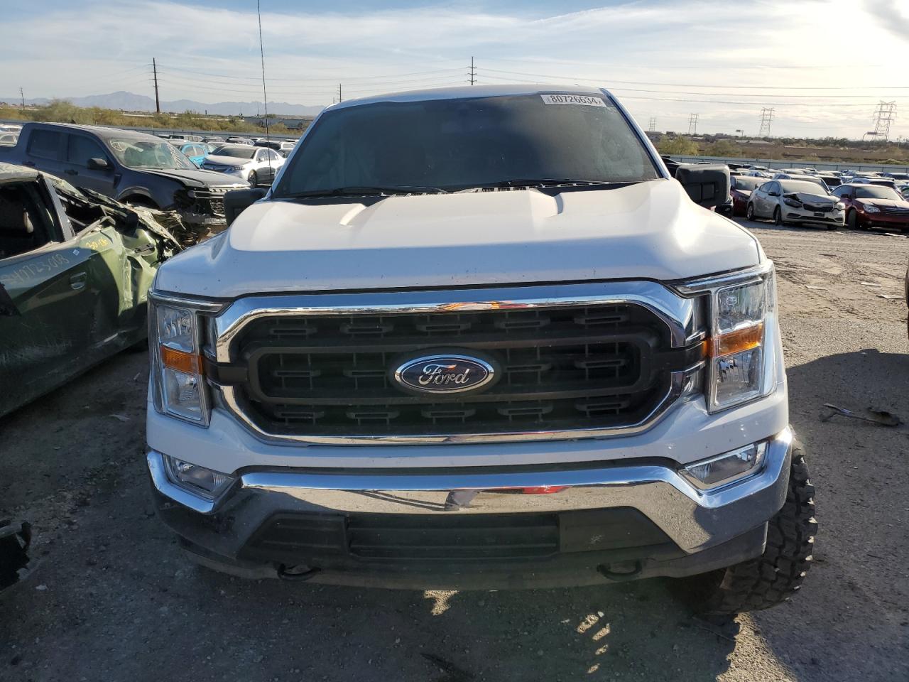 2021 Ford F-150 VIN 1FTFW1E55MFB17921 Copart auction photo, undercarriage / side damage thumbnail 5