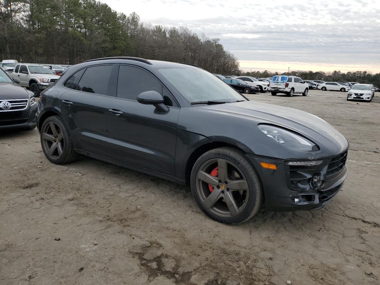 2018 Porsche Macan VIN WP1AG2A59JLB60219 Copart auction photo, front end damage thumbnail 4