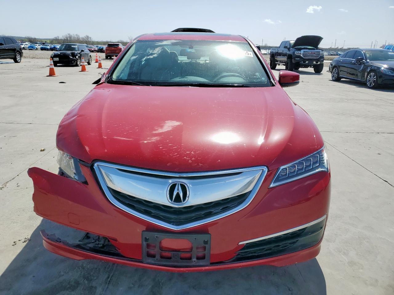 2017 Acura TLX VIN 19UUB1F30HA000168 Copart auction photo, front end damage thumbnail 5