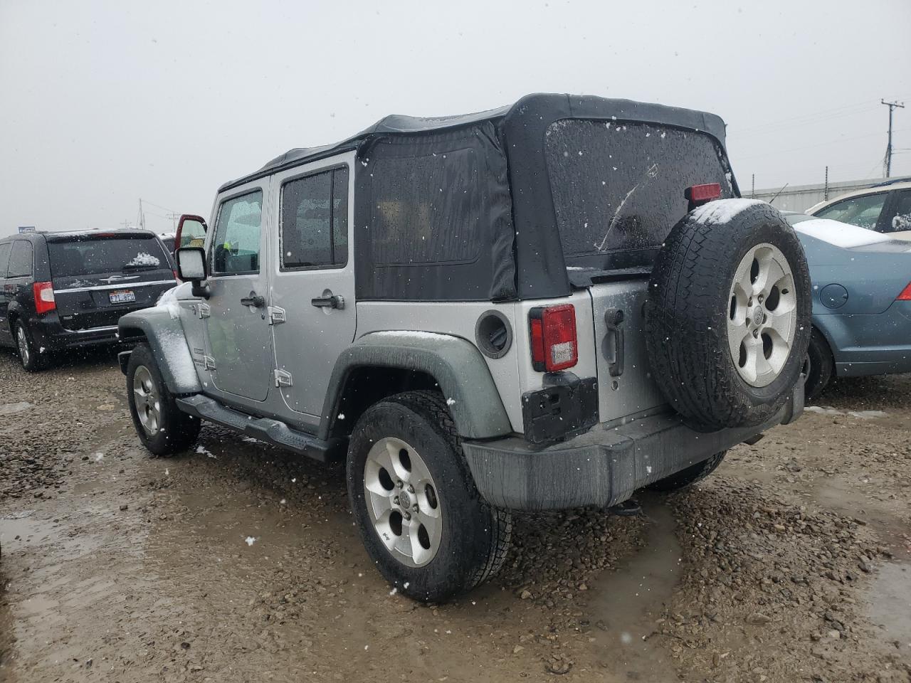 2011 Jeep Wrangler VIN 1J4BA3H11BL545592 Copart auction photo, normal wear damage thumbnail 2