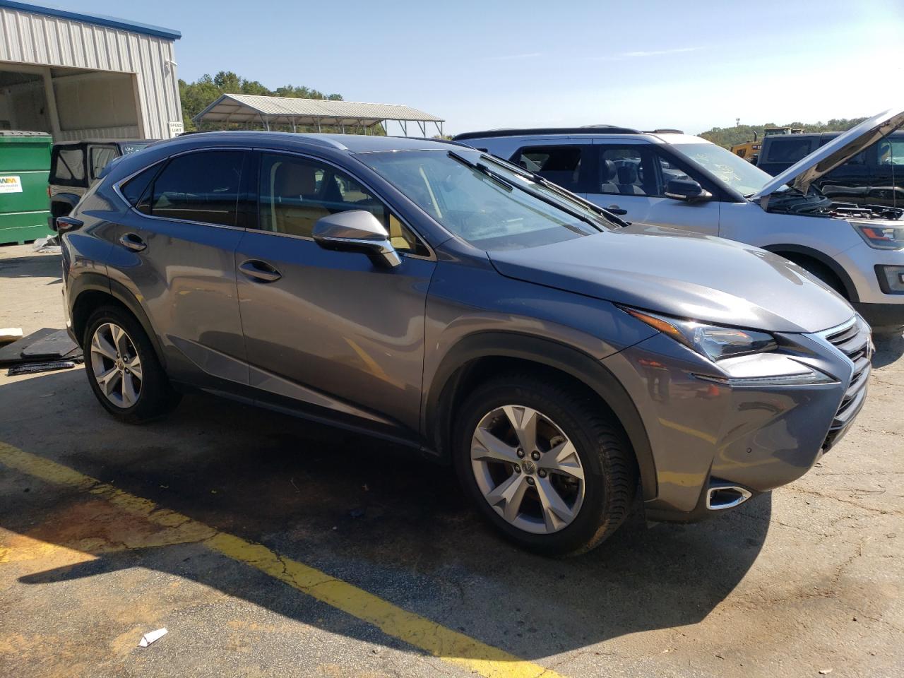 2017 Lexus NX VIN JTJYARBZ1H2077540 Copart auction photo, water/flood damage thumbnail 4