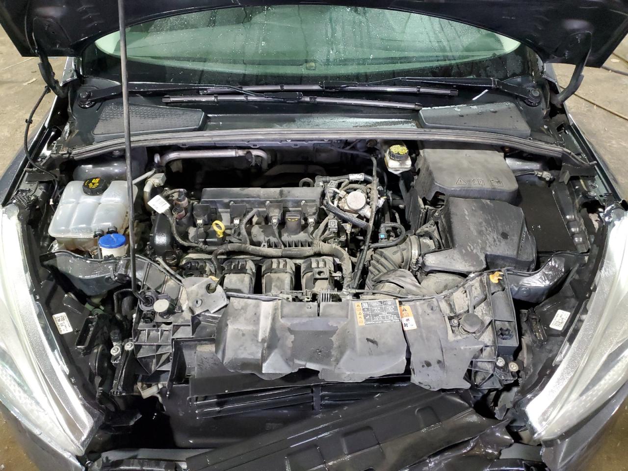 2017 Ford Focus VIN 1FADP3F26HL257378 Copart auction photo, front end damage thumbnail 11
