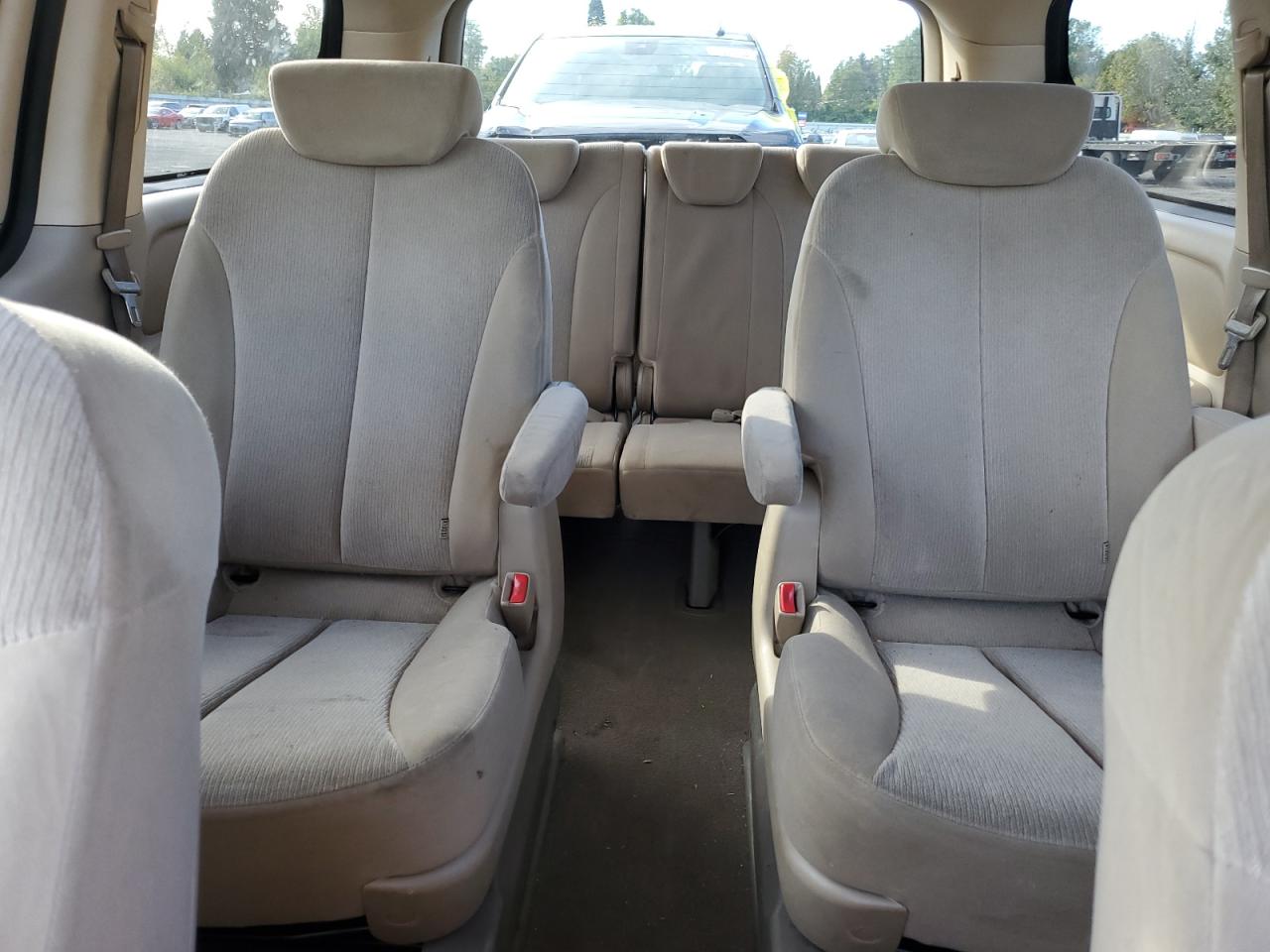 2010 KIA Sedona VIN KNDMG4C34A6341443 Copart auction photo, front end / rear end damage thumbnail 10